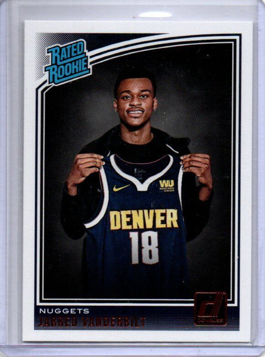 JARRED VANDERBILT 2018-19 PANINI DONRUSS TRUE ROOKIE RC #151
