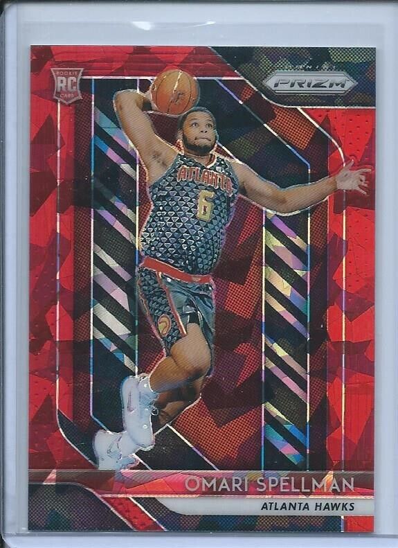 OMARI SPELLMAN 2018-19 PANINI PRIZM RED ICE PRIZMS RC #88