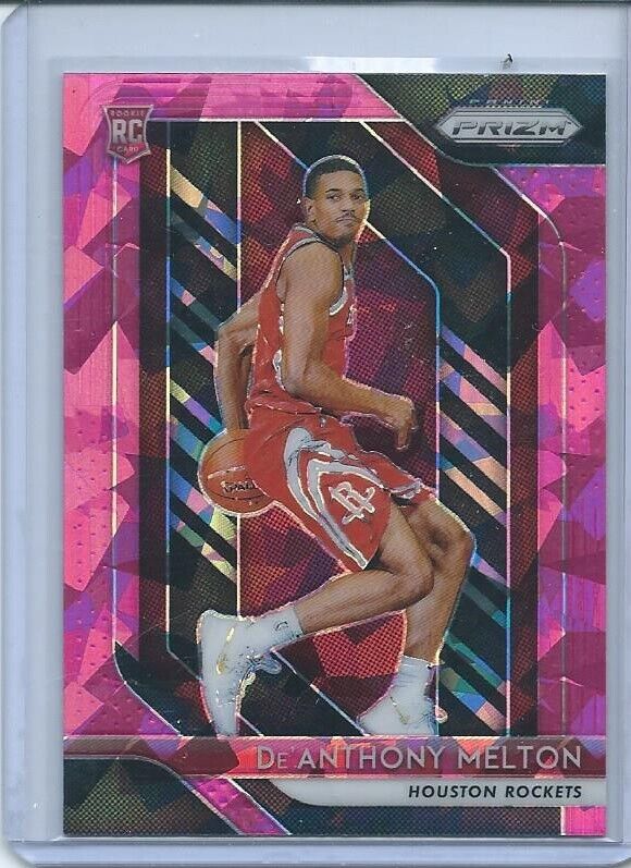 DE'ANTHONY MELTON 2018-19 PANINI PRIZM PINK ICE PRIZMS RC #4