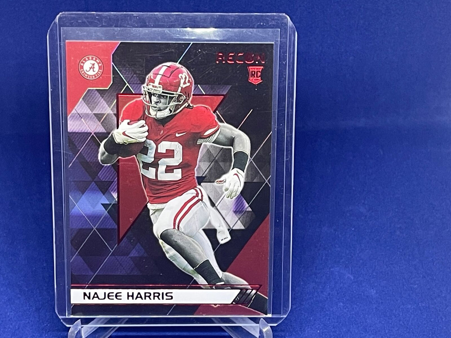 NAJEE HARRIS 2021 PANINI CHRONICLES DRAFT PICKS RECON RED RC #D 104/149