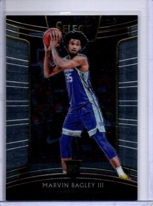 MARVIN BAGLEY III 2018-19 PANINI SELECT TRUE ROOKIE RC #15