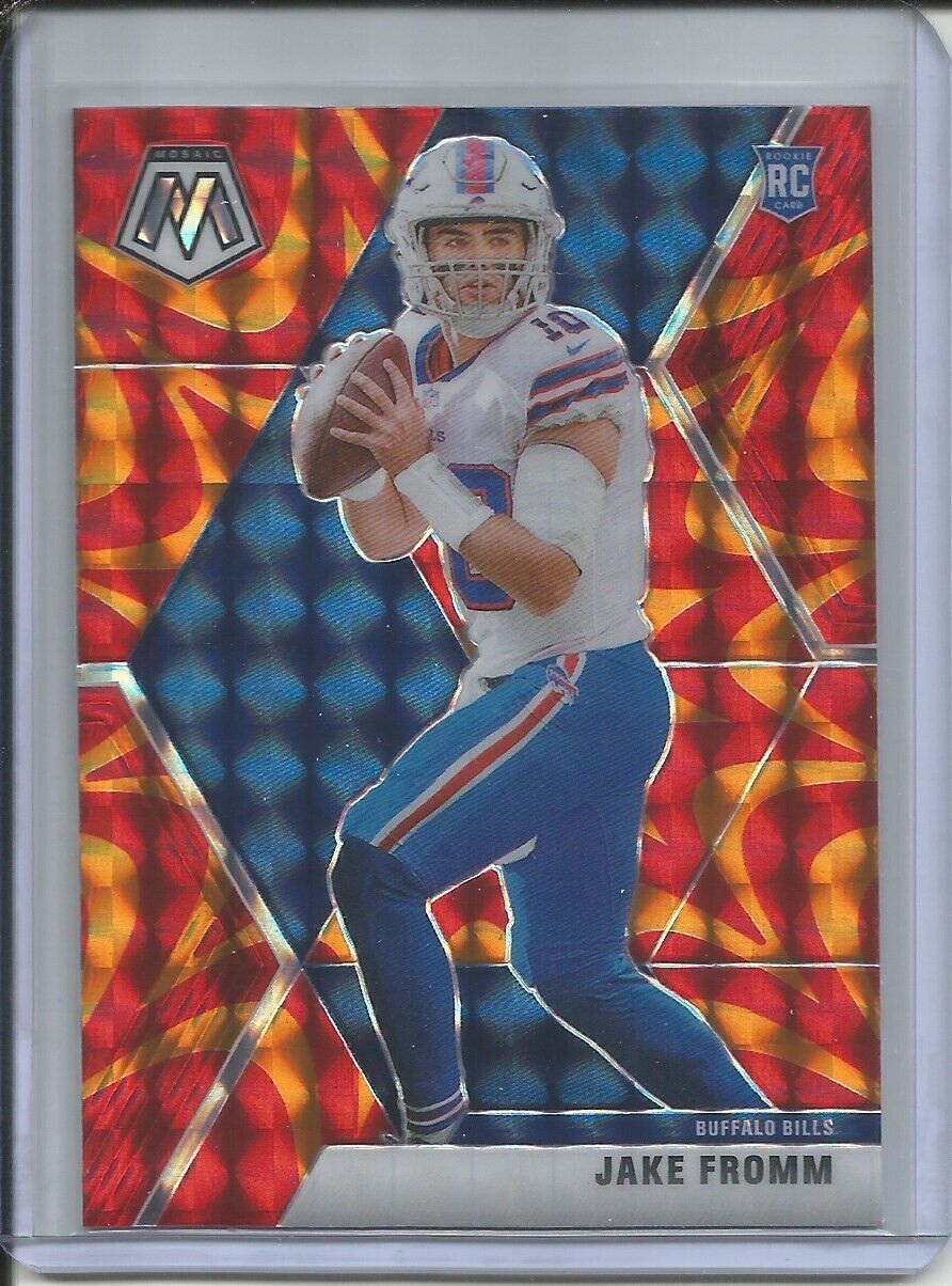 JAKE FROMM 2019-20 PANINI MOSAIC REACTIVE ORANGE PRIZM ROOKIE RC BILLS
