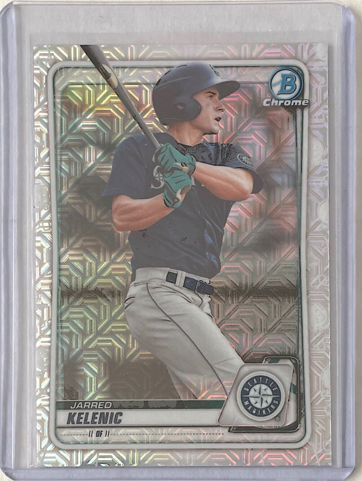JARRED KELENIC 2020 BOWMAN CHROME PROSPECT MEGA BOX MOJO REFRACTOR #BCP-94