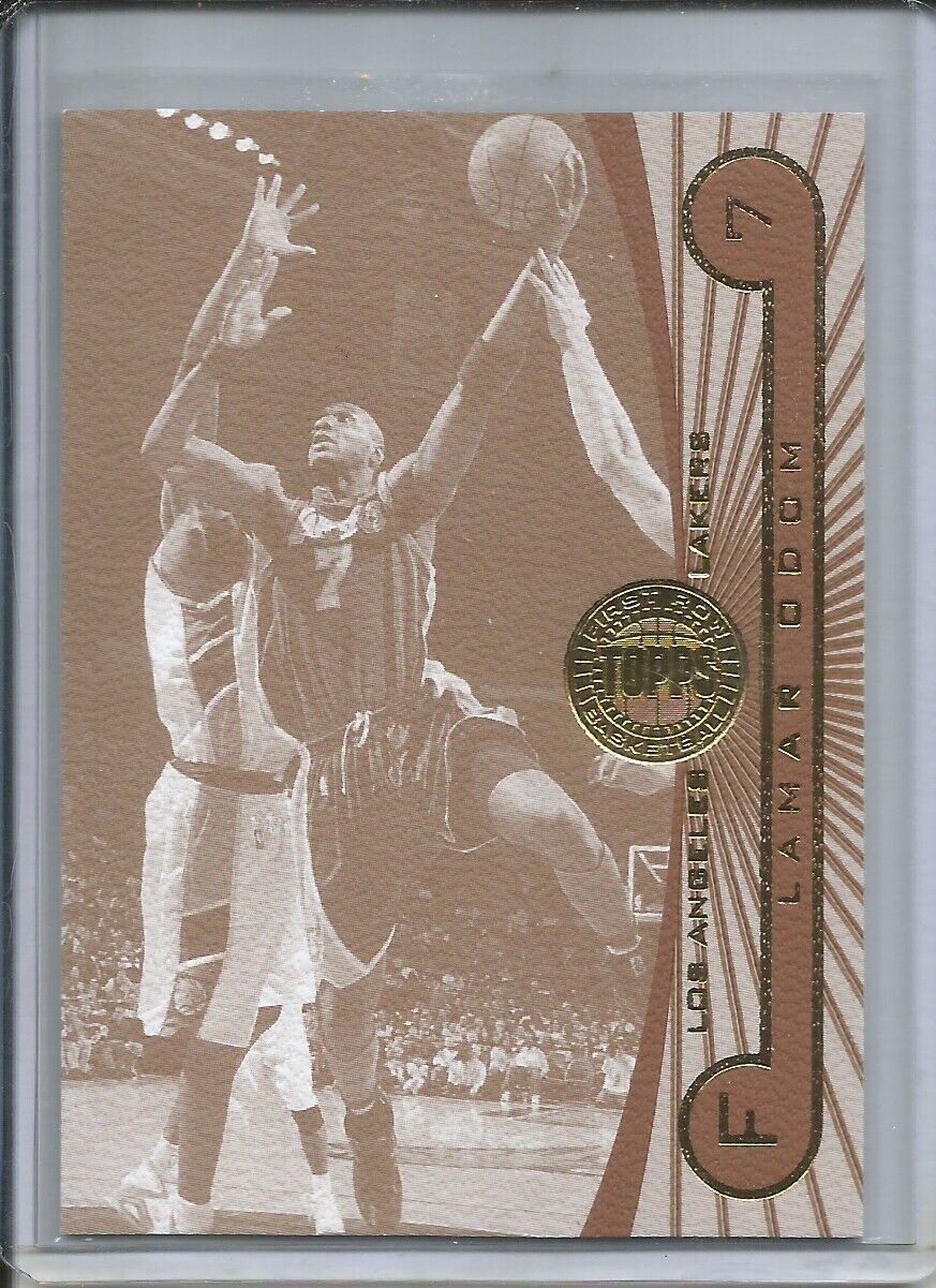 LAMAR ODOM 2006 TOPPS FIRST ROW #D 25/25 LAKERS