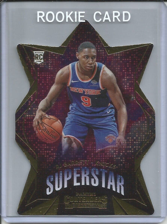 RJ BARRETT 2019-20 PANINI CONTENDERS SUPERSTAR DIE CUT ROOKIE RC KNICKS