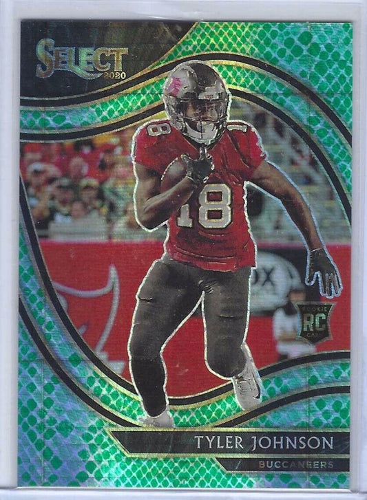 TYLER JOHNSON 2020 SELECT FIELD LEVEL DRAGON SCALE PRIZM RC #D 54/67