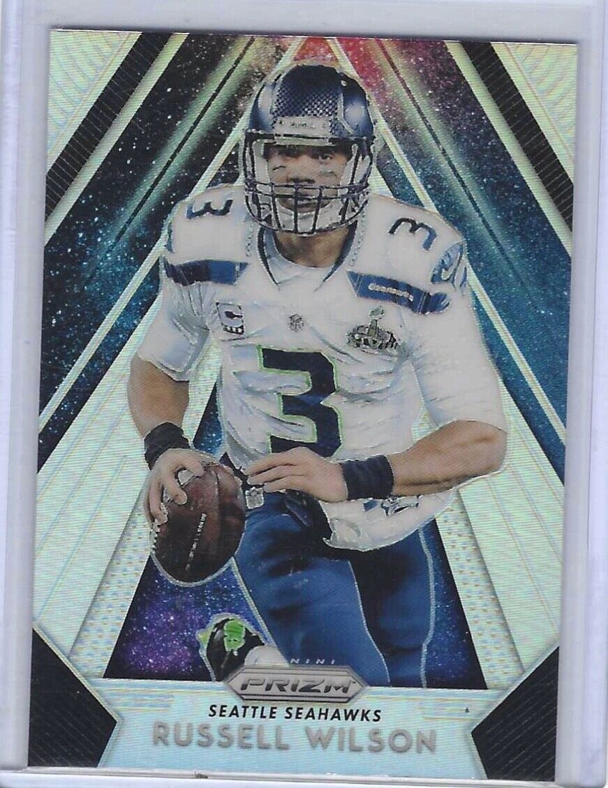 RUSSELL WILSON 2018 PRIZM SILVER PRIZM APEX SSP #A-16