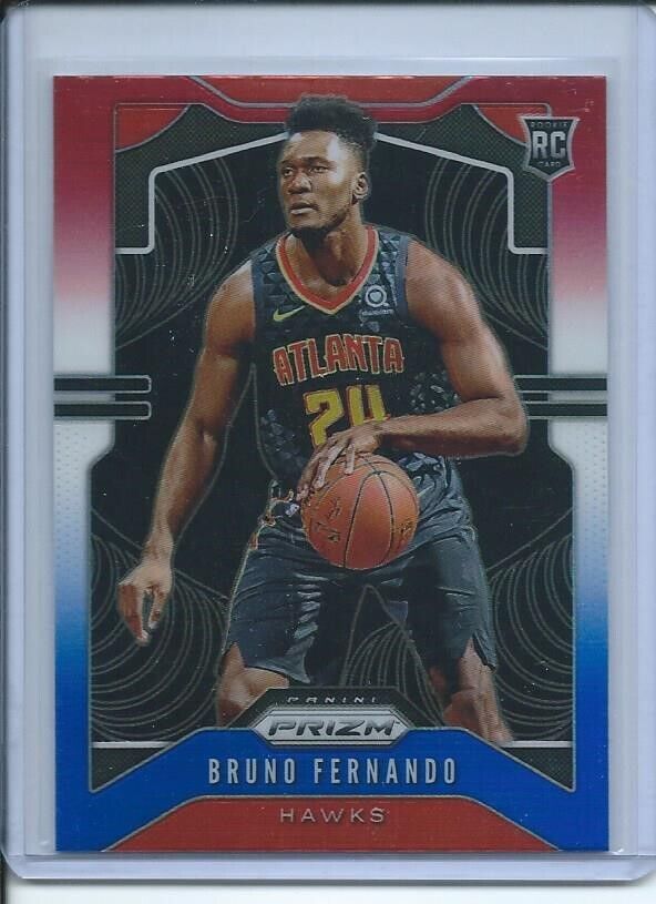 BRUNO FERNANDO 2019-20 PANINI PRIZM RED WHITE BLUE PRIZMS RC #277