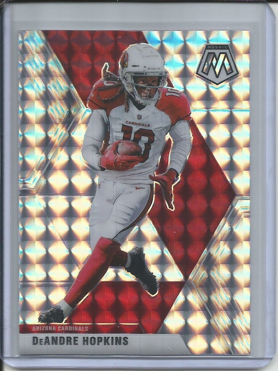 DEANDRE HOPKINS 2019-20 PANINI MOSAIC SILVER MOSAIC PRIZM CARDINALS
