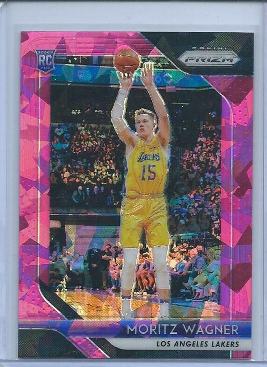 MORITZ WAGNER 2018-19 PANINI PRIZM PINK ICE PRIZMS RC #284