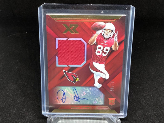ANDY ISABELLA 2019 PANINI XR RED JERSEY AUTO RC #D /75