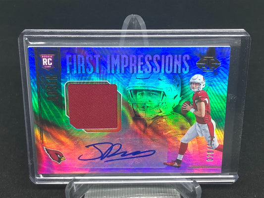 JOSH ROSEN 2018 PANINI ILLUSIONS JERSEY AUTO RC #D 28/199