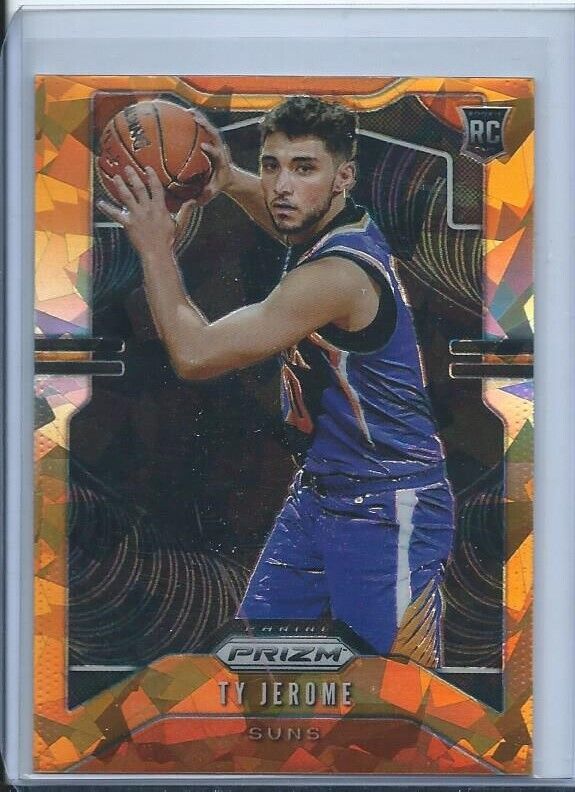 TY JEROME 2019-20 PANINI PRIZM ORANGE ICE PRIZMS RC #268