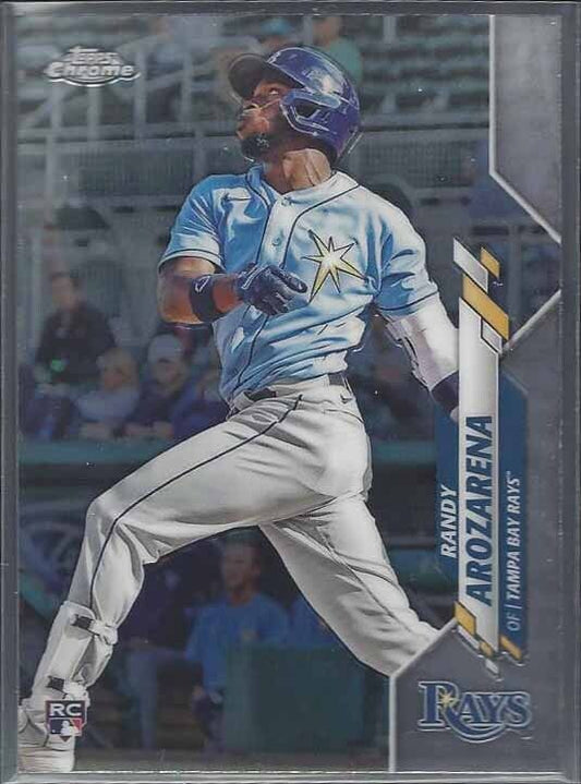 RANDY AROZARENA 2020 TOPPS CHROME UPDATE TRUE ROOKIE RC #35