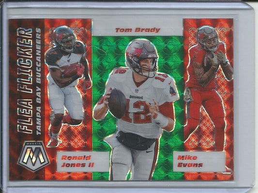 BRADY EVANS JONES II 2019-20 PANINI MOSAIC FLEA FLICKER GREEN PRIZM TAMPA BAY