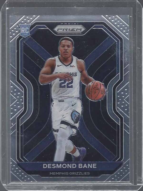 DESMOND BANE 2020-21 PANINI PRIZM GRIZZLIES TRUE ROOKIE RC #297