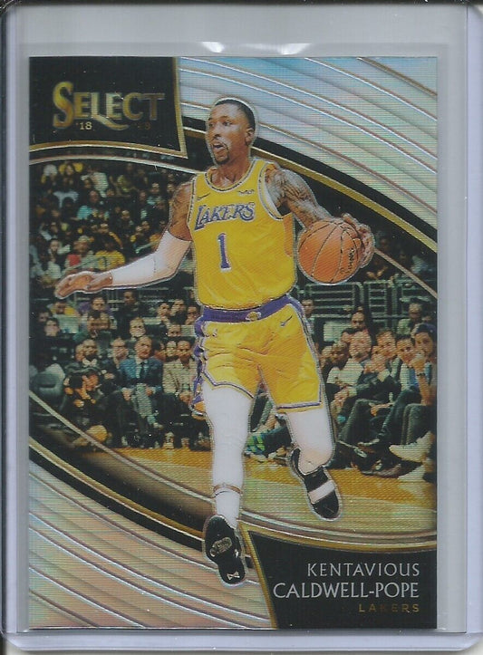 KENTAVIOUS CALDWELL-POPE 2018-19 PANINI SELECT COURTSIDE LEVEL SILVER PRIZM SSP