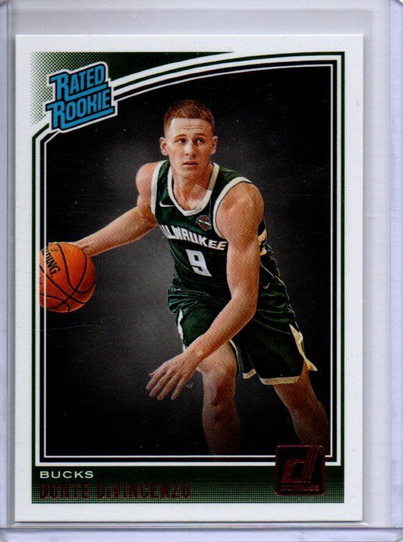 DONTE DIVINCENZO 2018-19 PANINI DONRUSS TRUE ROOKIE RC #164