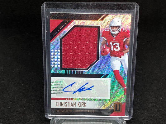 CHRISTIAN KIRK 2018 PANINI UNPARALLELED JERSEY AUTO RC