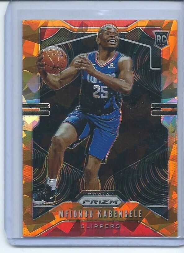 MFIONDU KABENGELE 2019-20 PANINI PRIZM ORANGE ICE PRIZMS RC #271