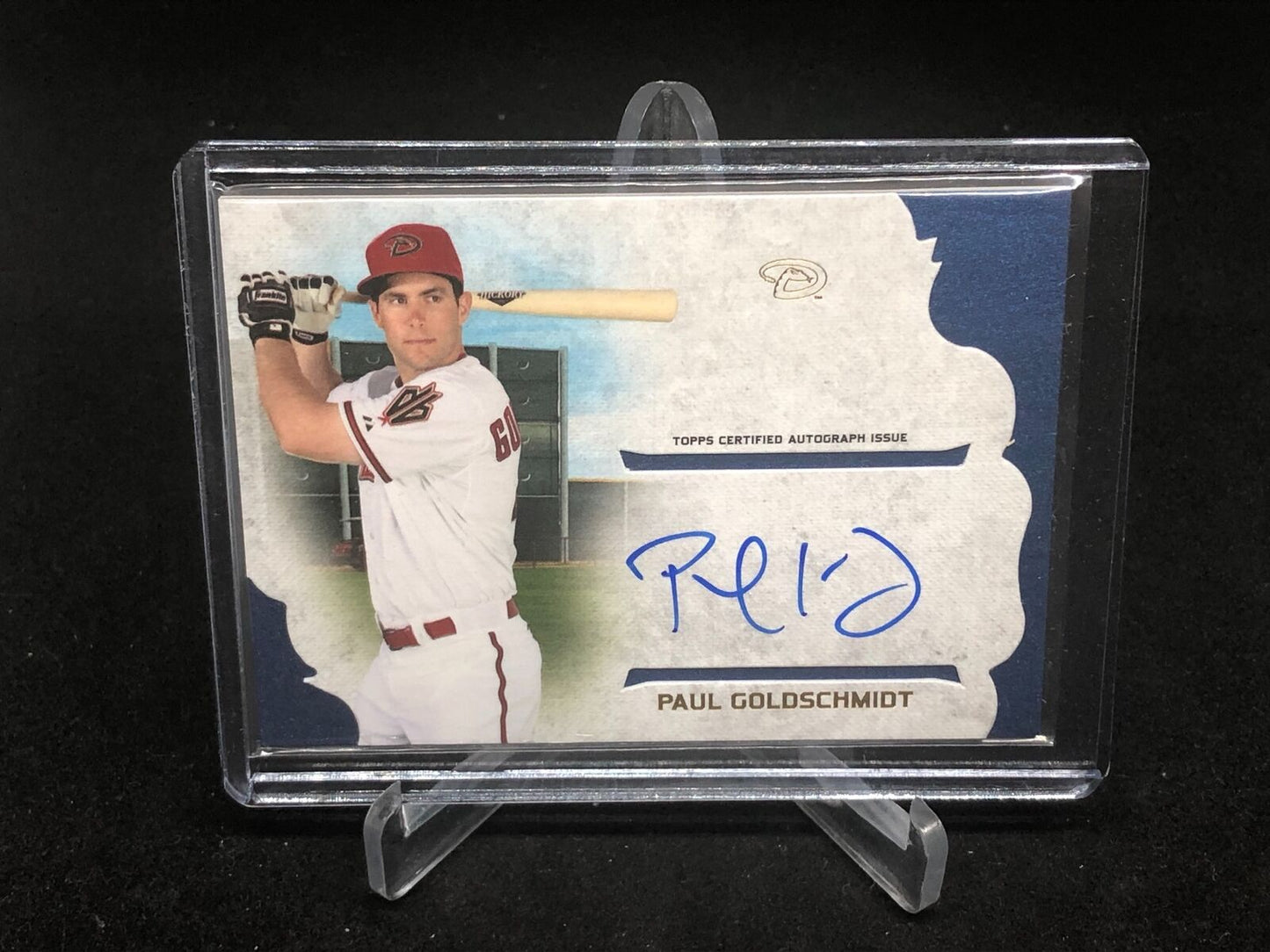PAUL GOLDSCHMIDT 2015 TOPPS SUPREME ON CARD AUTO