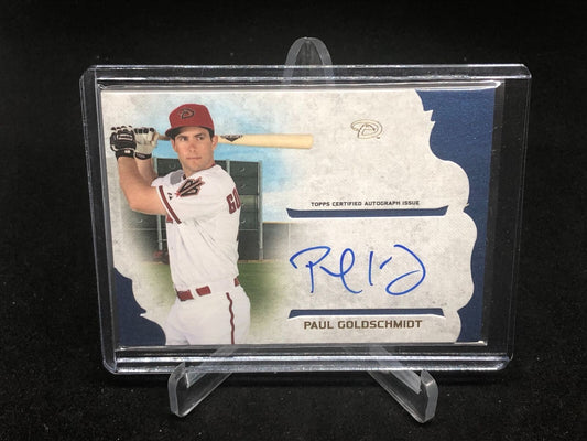 PAUL GOLDSCHMIDT 2015 TOPPS SUPREME ON CARD AUTO