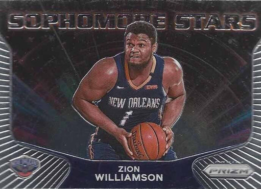 ZION WILLIAMSON 2020-21 PANINI PRIZM SOPHOMORE STARS #3