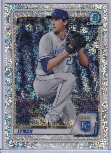 DANIEL LYNCH 2020 BOWMAN CHROME SPECKLE SPARKLE PROSPECT REFRACTOR #BD-75