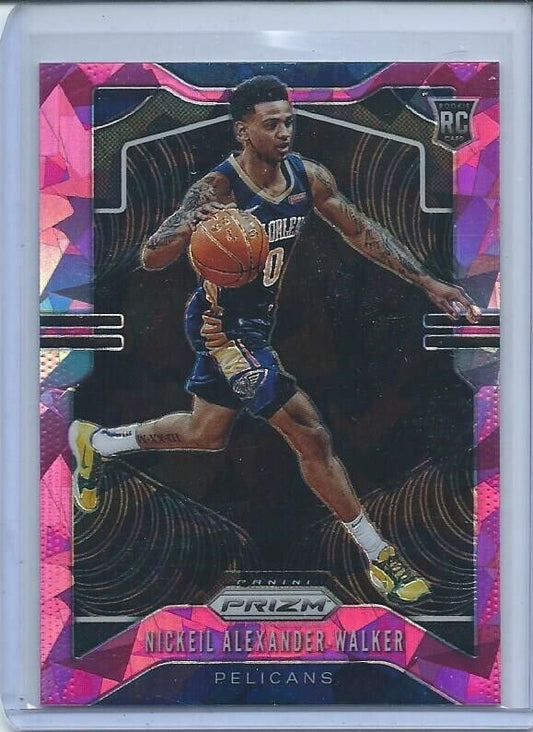 NICKEIL ALEXANDER-WALKER 2019-20 PANINI PRIZM PINK ICE PRIZMS RC #263