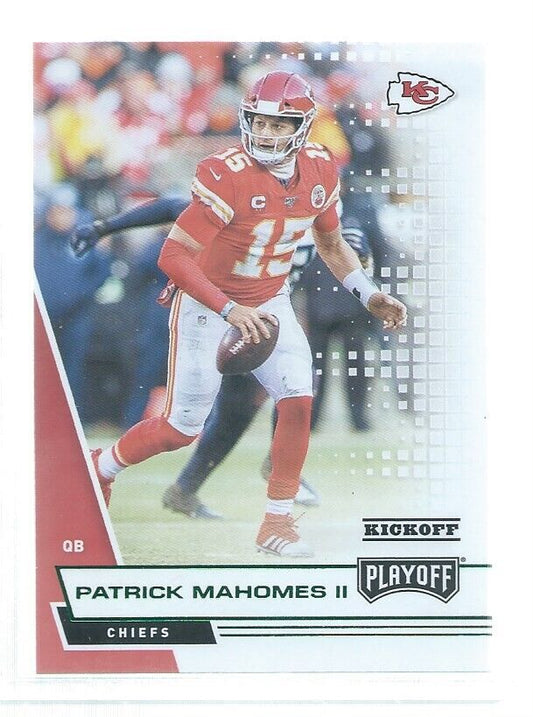 PATRICK MAHOMES II 2020 PLAYOFF KICKOFF #85