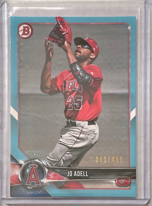 JO ADELL 2018 BOWMAN PAPER PROSPECT SKY BLUE #D 361/499