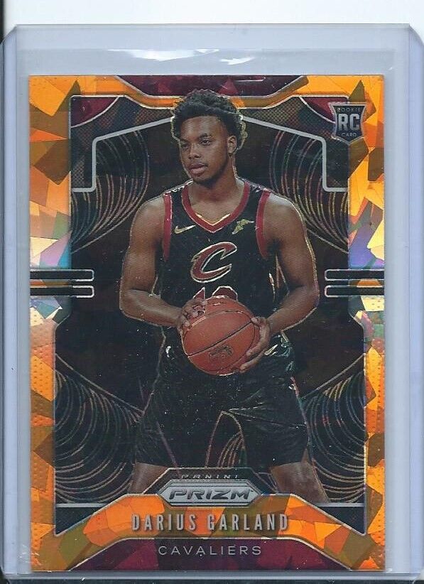 DARIUS GARLAND 2019-20 PANINI PRIZM ORANGE ICE PRIZMS RC #288