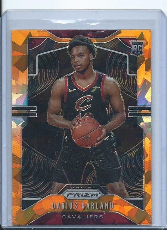 DARIUS GARLAND 2019-20 PANINI PRIZM ORANGE ICE PRIZMS RC #288