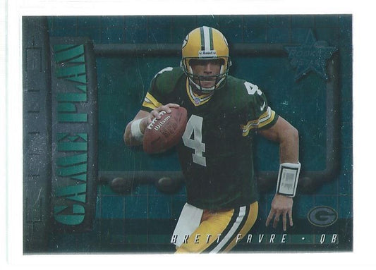 BRETT FAVRE 2000 DONRUSS LEAF ROOKIES & STARS GAME PLAN #D 1569/2000