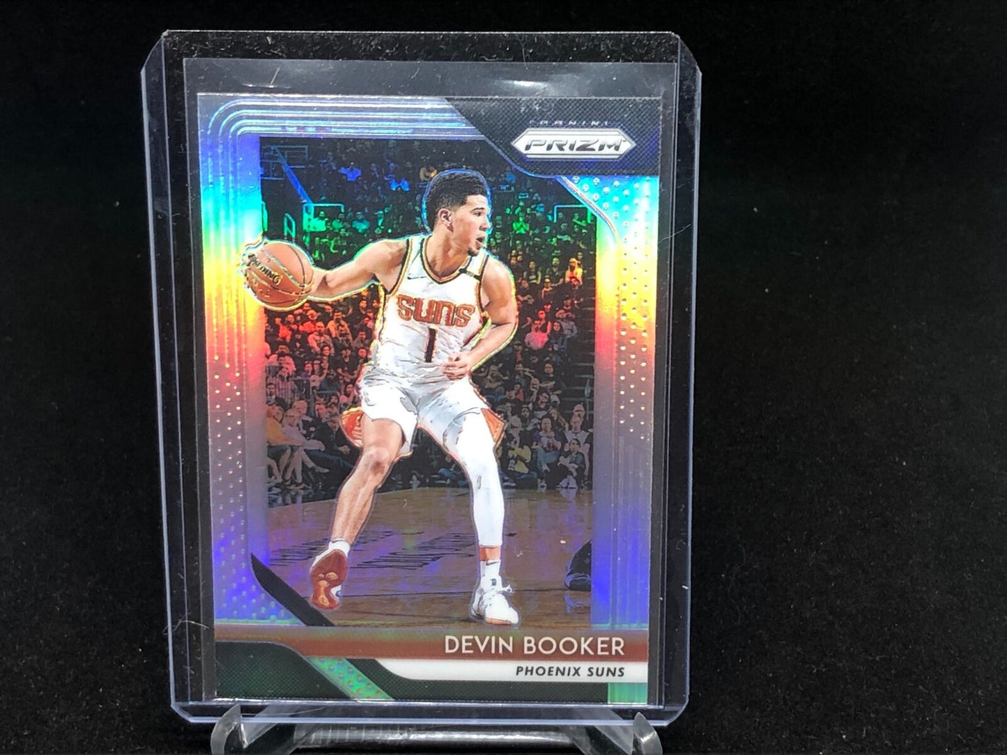 DEVIN BOOKER 2018-19 PANINI PRIZM SILVER PRIZM # 11