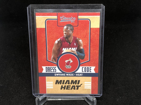DWYANE WADE 2010-11 PANINI CLASSICS DRESS CODE #D 1/25