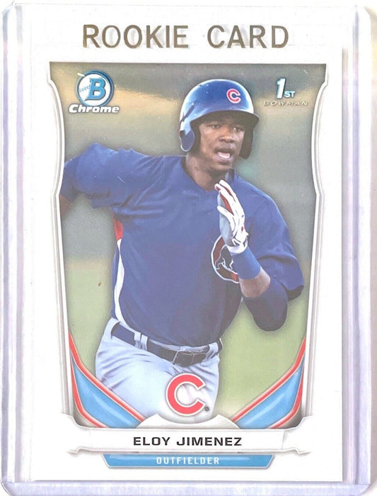 ELOY JIMENEZ 2014 BOWMAN CHROME 1ST PROSPECT #CTP-33