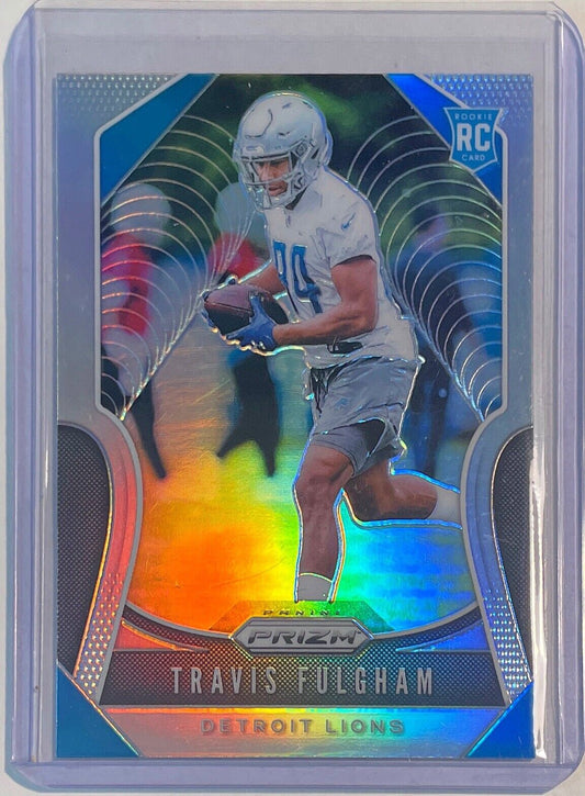 TRAVIS FULGHAM 2019 PANINI PRIZM SILVER PRIZM ROOKIE RC #359