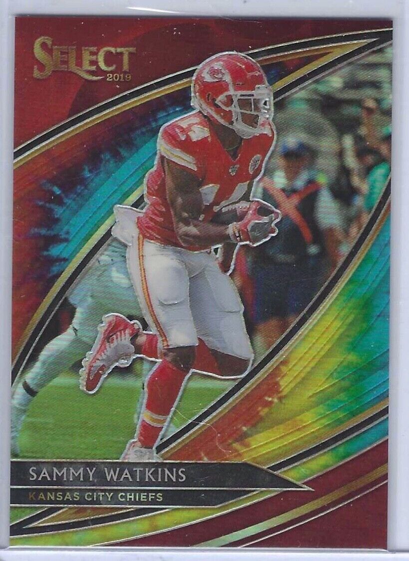 SAMMY WATKINS 2019 PANINI SELECT TIE DYE PRIZM FIELD LEVEL #D /25