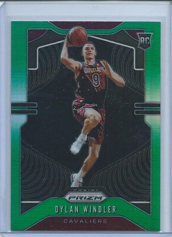 DYLAN WINDLER 2019-20 PANINI PRIZM GREEN PRIZMS RC #270