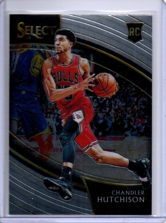 CHANDLER HUTCHISON 2018-19 PANINI SELECT COURTSIDE SP TRUE ROOKIE RC #213
