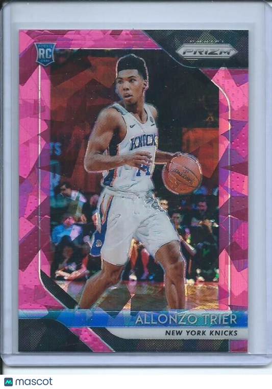 ALLONZO TRIER 2018-19 PANINI PRIZM PINK ICE PRIZMS RC #209