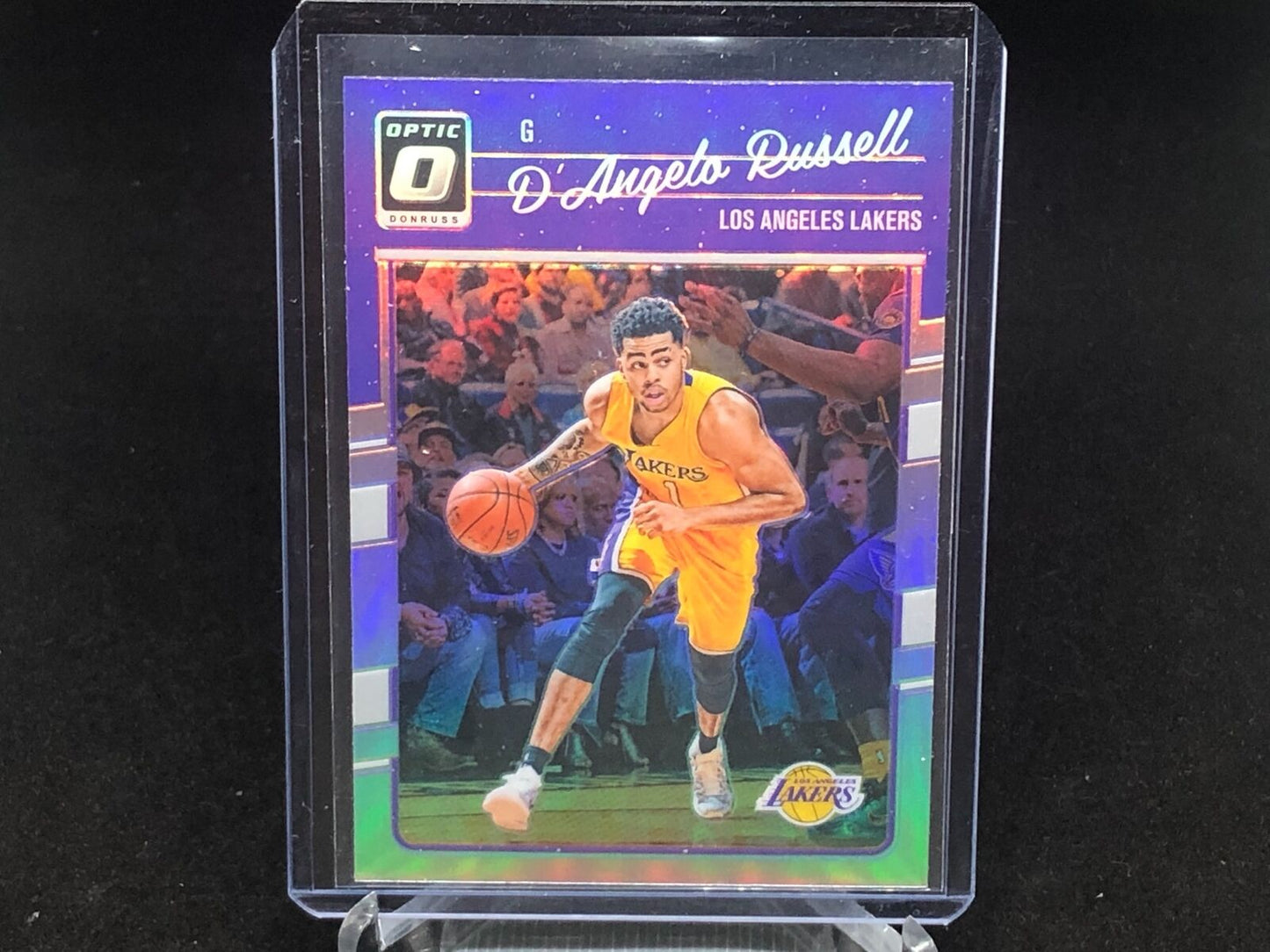 D'ANGELO RUSSELL 2016-17 PANINI DONRUSS OPTIC SILVER HOLO # 64
