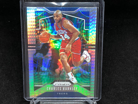 CHARLES BARKLEY 2019-20 PANINI PRIZM SILVER HYPER PRIZMS # 2