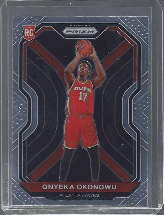 ONYEKA OKONGWU 2020-21 PANINI PRIZM HAWKS TRUE ROOKIE RC #260