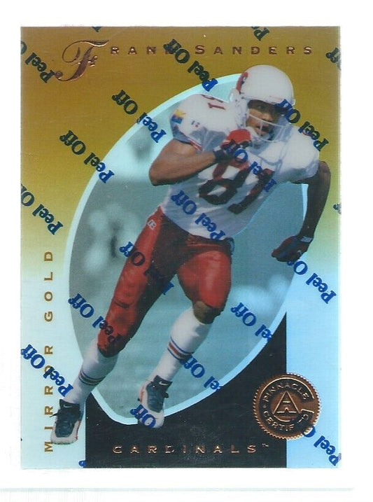 FRANK SANDERS 1997 PINNACLE MIRROR GOLD #62