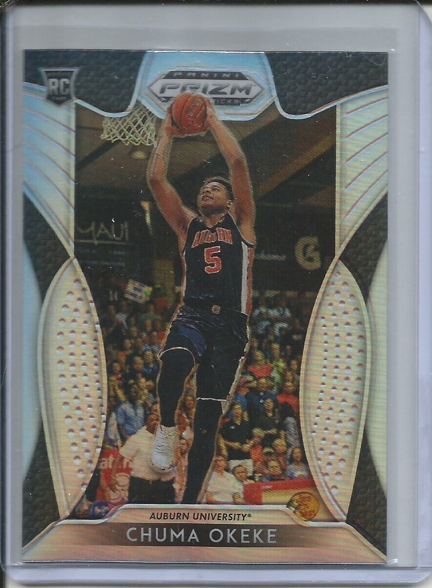 CHUMA OKEKE 2019 PANINI PRIZM SILVER ROOKIE RC MAGIC