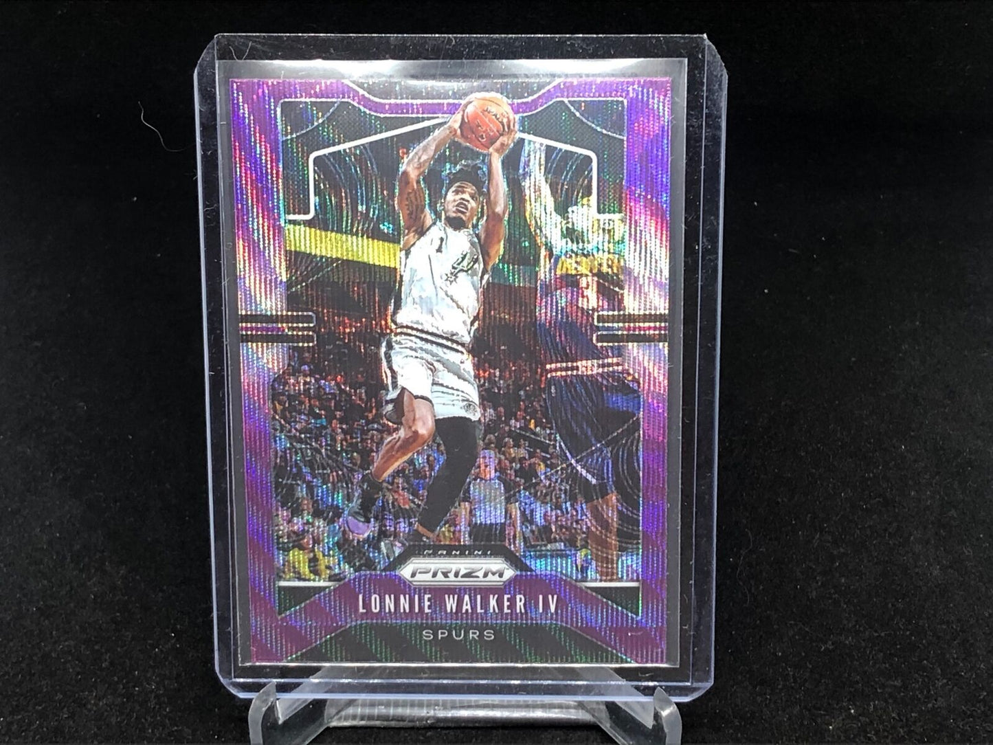 LONNIE WALKER IV 2019-20 PANINI PRIZM PURPLE WAVE PRIZMS SP # 139