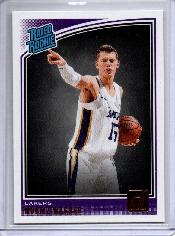 MORITZ WAGNER 2018-19 PANINI DONRUSS TRUE ROOKIE RC #197