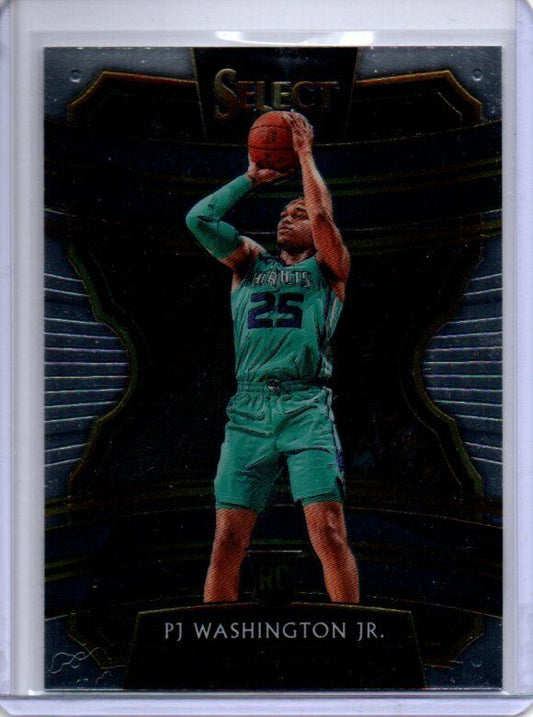 PJ WASHINGTON JR. 2019-20 PANINI SELECT TRUE ROOKIE RC #93